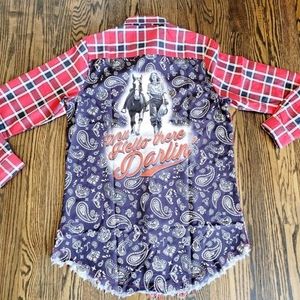 One24 Rags cotton/silkback top